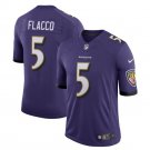 Joe Flacco #5 Baltimore Ravens Limited Player Jersey Men's Purple