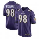 Brandon Williams #98 Baltimore Ravens Game Player Jersey Men's Purple