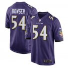 Tyus Bowser #54 Baltimore Ravens Game Player Jersey Men's Purple