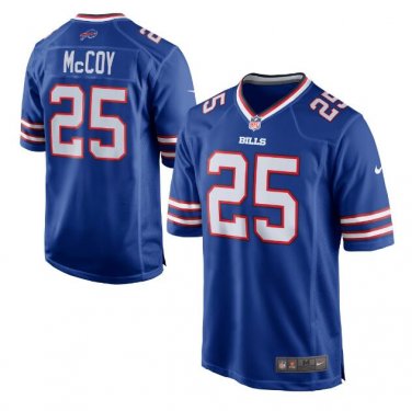 LeSean McCoy #25 Buffalo Bills Game Player Jersey Men's Royal