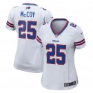 LeSean McCoy #25 Buffalo Bills Game Player Jersey Women's White
