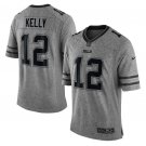 Jim Kelly #12 Buffalo Bills Limited Player Jersey Men's Gray