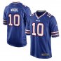Robert Woods #10 Buffalo Bills Game Player Jersey Men's Royal