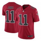 Julio Jones #11 Atlanta Falcons Color Rush Limited Player Jersey Men's Red