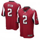Matt Ryan #2 Atlanta Falcons Game Player Jersey Men's Red