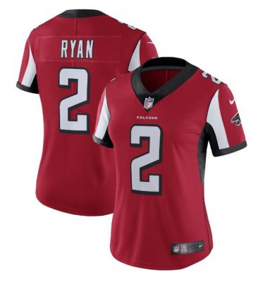 Matt Ryan #2 Atlanta Falcons Limited Player Jersey Women's Red