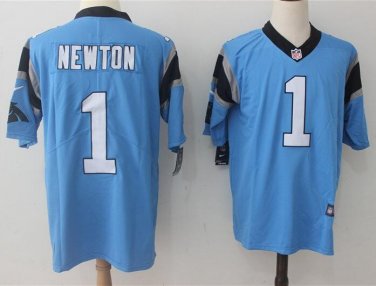 Cam Newton #1 Carolina Panthers Limited Player Jersey Men's Blue