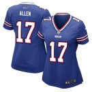 Josh Allen #17 Buffalo Bills Game Player Jersey Women's Royal Size S