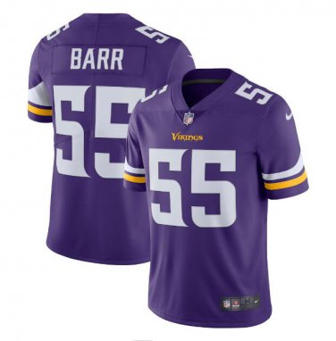 Anthony Barr #55 Minnesota Vikings Limited Player Jersey Men's Purple Size S