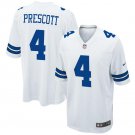 Dak Prescott #4 Dallas Cowboys Game Player Jersey Men's White Size S