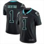 Cam Newton #1 Carolina Panthers Limited Player Jersey Men's Black Shadow