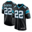 Christian McCaffrey #22 Carolina Panthers Game Player Jersey Men's Black
