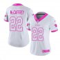 Christian McCaffrey #22 Carolina Panthers Limited Player Jersey Women's White