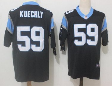 Luke Kuechly #59 Carolina Panthers Limited Player Jersey Men's Black
