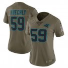 Luke Kuechly #59 Carolina Panthers Salute to Service Limited Player Jersey Women's Olive