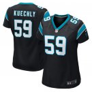 Luke Kuechly #59 Carolina Panthers Game Player Jersey Women's Black