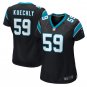 Luke Kuechly #59 Carolina Panthers Game Player Jersey Women's Black