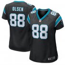 Greg Olsen #88 Carolina Panthers Game Player Jersey Women's Black