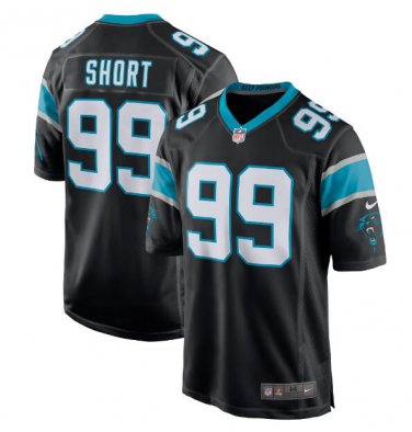 Kawann Short #99 Carolina Panthers Game Player Jersey Men's Black