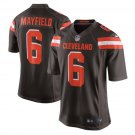Baker Mayfield #6 Cleveland Browns Game Player Jersey Men's Brown