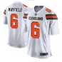 Baker Mayfield #6 Cleveland Browns Game Player Jersey Men's White