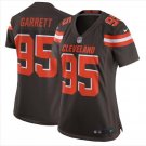 Myles Garrett #95 Cleveland Browns Game Player Jersey Women's Brown