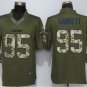 Myles Garrett #95 Cleveland Browns Salute to Service Limited Player Jersey Men's Green