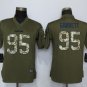 Myles Garrett #95 Cleveland Browns Salute to Service Limited Player Jersey Women's Green