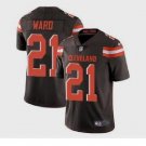 Denzel Ward #21 Cleveland Browns Limited Player Jersey Men's Brown