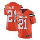 Denzel Ward #21 Cleveland Browns Limited Player Jersey Men's Orange