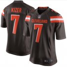 DeShone Kizer #7 Cleveland Browns Game Player Jersey Men's Brown