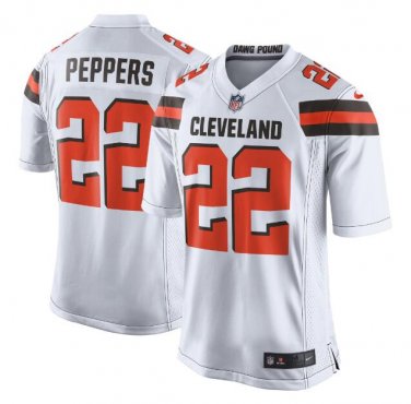 Jabrill Peppers #22 Cleveland Browns Game Player Jersey Men's White
