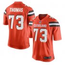 Joe Thomas #73 Cleveland Browns Game Player Jersey Men's Orange