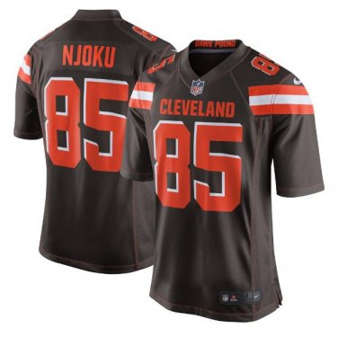 David Njoku #85 Cleveland Browns Game Player Jersey Men's Brown