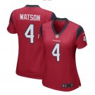 Deshaun Watson #4 Houston Texans Game Player Jersey Women's Red