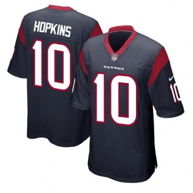 DeAndre Hopkins #10 Houston Texans Game Player Jersey Men's Navy