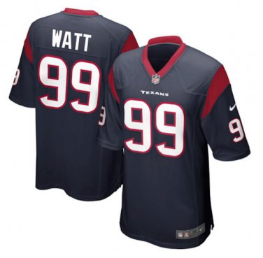J.J. Watt #99 Houston Texans Game Player Jersey Men's Navy