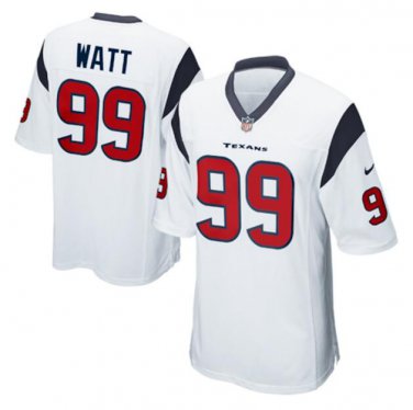 J.J. Watt #99 Houston Texans Game Player Jersey Men's White