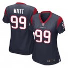 J.J. Watt #99 Houston Texans Game Player Jersey Women's Navy