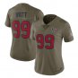 J.J. Watt #99 Houston Texans Salute to Service Limited Player Jersey Women's Olive