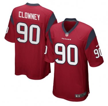 Jadeveon Clowney #90 Houston Texans Game Player Jersey Men's Red