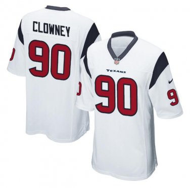 Jadeveon Clowney #90 Houston Texans Game Player Jersey Men's White