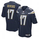 Philip Rivers #17 Los Angeles Chargers Game Player Jersey Men's Navy