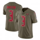 Jameis Winston #3 Tampa Bay Buccaneers Salute to Service Limited Player Jersey Men's Olive