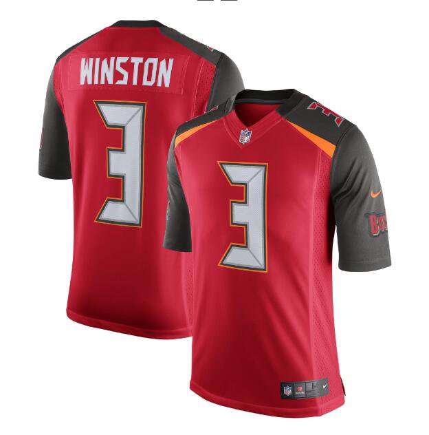 Jameis Winston #3 Tampa Bay Buccaneers Machine Limited Player Jersey ...