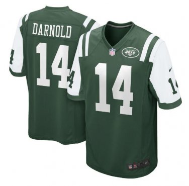 Sam Darnold #14 New York Jets Game Player Jersey Men's Green