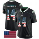 Sam Darnold #14 New York Jets Limited Player Jersey Men's Black USA Flag
