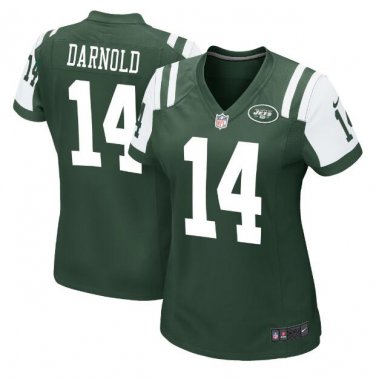 Sam Darnold #14 New York Jets Game Player Jersey Women's Green