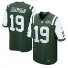 Keyshawn Johnson #19 New York Jets Game Player Jersey Men's Green