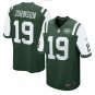 Keyshawn Johnson #19 New York Jets Game Player Jersey Men's Green